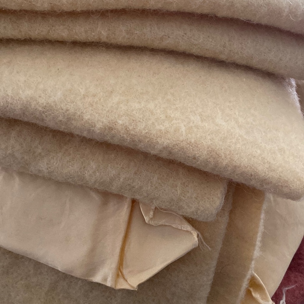Vintage wool blanket